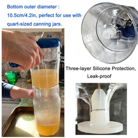NICO SEE WONDER bottom-release design enables quick, mess-free pouring.