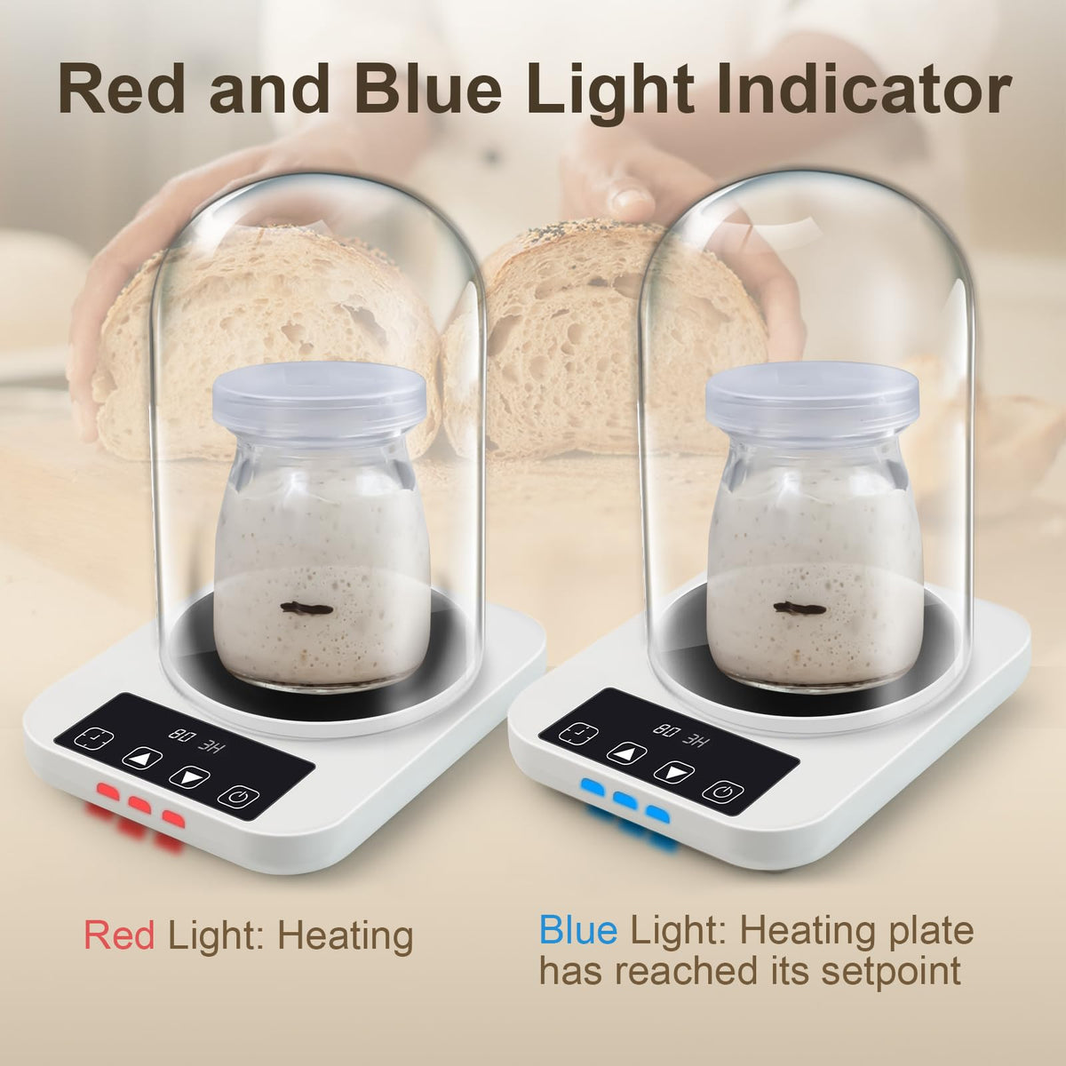 NICOFPHY energy-saving 10W heater mat supports consistent warmth.