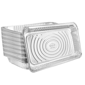 Nicole Home Collection aluminum full-size pan with 21x13 dimensions, nonstick for easy release.