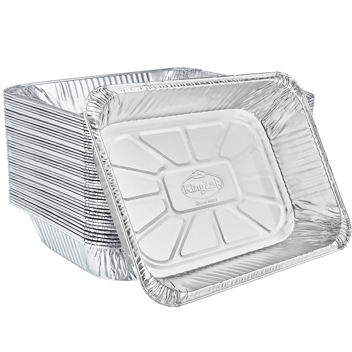 Nicole Home Collection aluminum pans half size 9x13 pack shot ideal for bulk catering