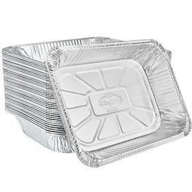 Nicole Home Collection aluminum pans half size 9x13 pack shot ideal for bulk catering