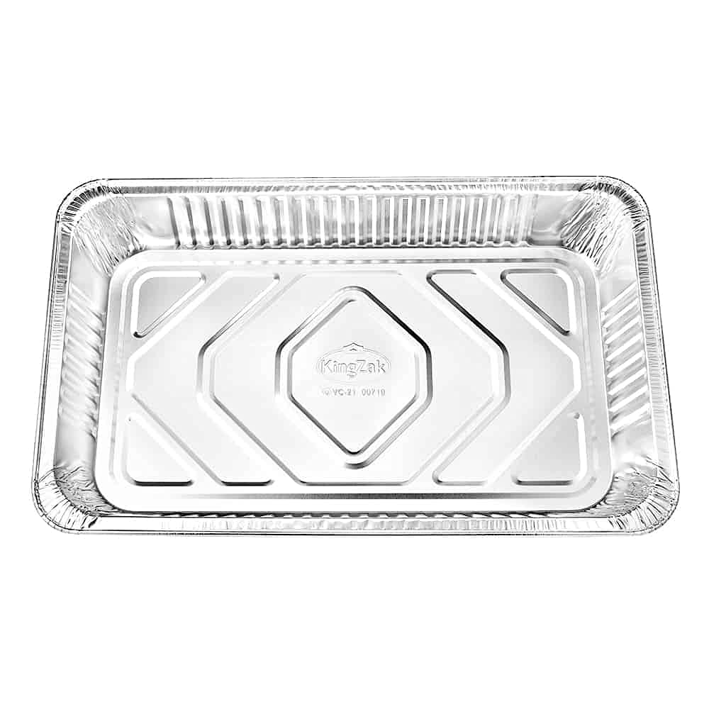 Nicole Home Collection catering pan provides sturdy transport and even heating.