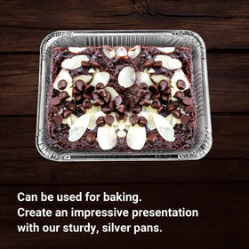 Nicole Home Collection dishwasher-friendly disposable pan for easy cleanup.