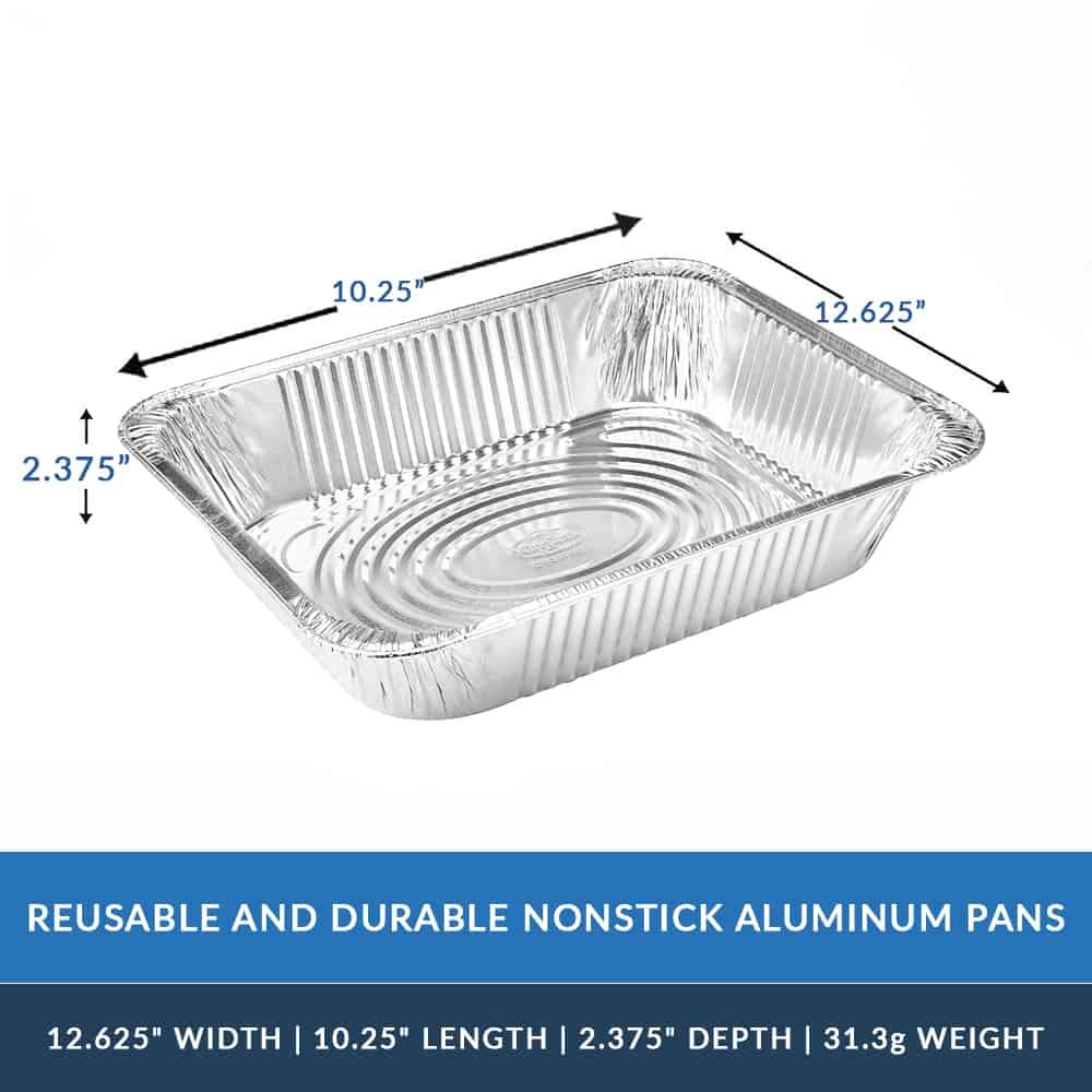 Nicole Home Collection pans are dishwasher-safe for quick cleanup after entertaining