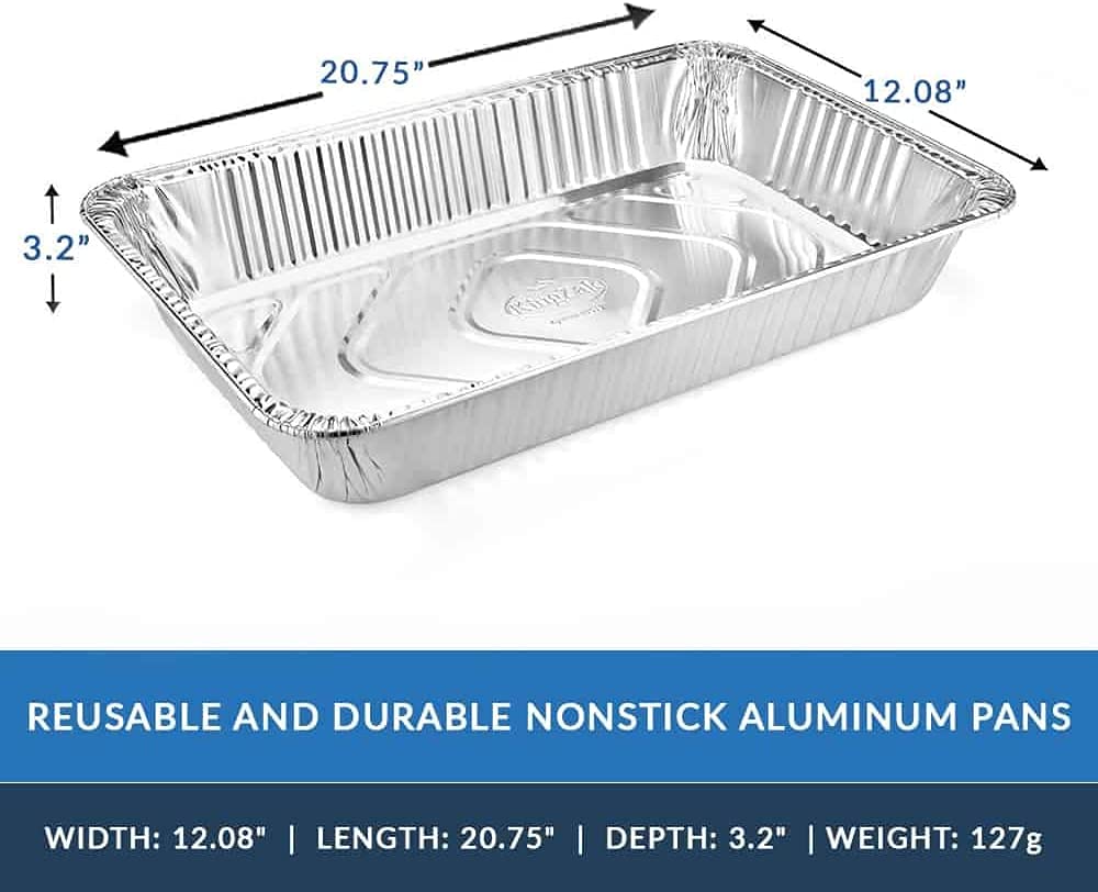 Nicole Home Collection extra-heavy-duty chafing tray ready for catering and hot-holding.