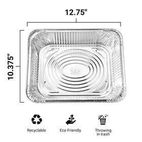 Nicole Home Collection extra-heavy-duty foil pan 9x13 for durable bakeware and sturdy presentation