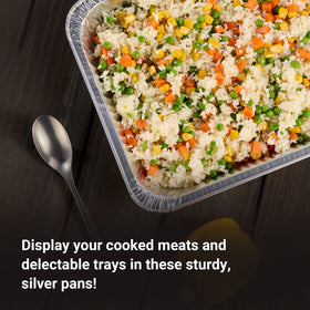 Nicole Home Collection freezer-safe foil pan for meal storage.