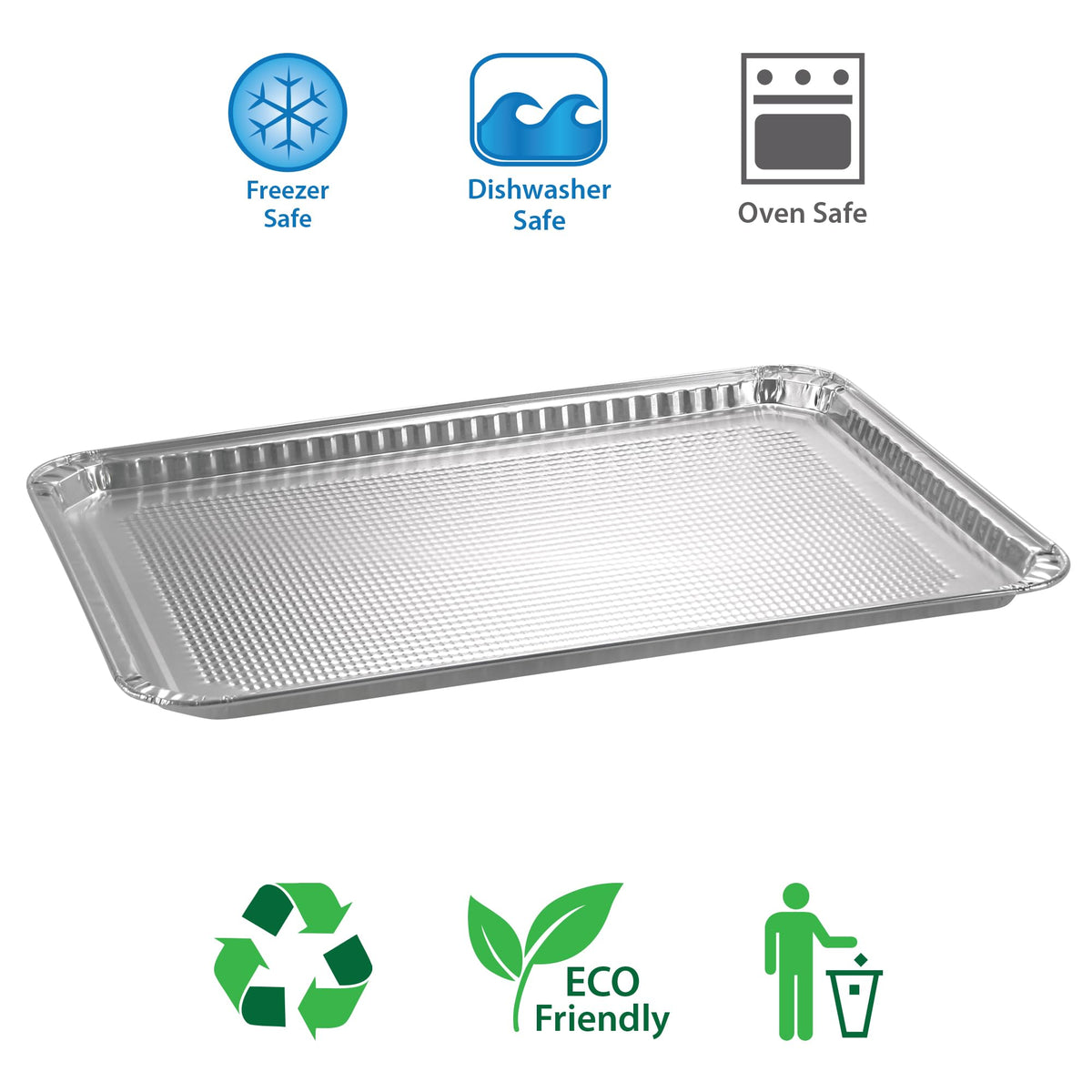 Nicole Home Collection nonstick baking tray for quick release and cleaning.