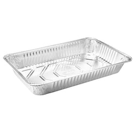 Nicole Home Collection nonstick foil pan reduces sticking and oil use.