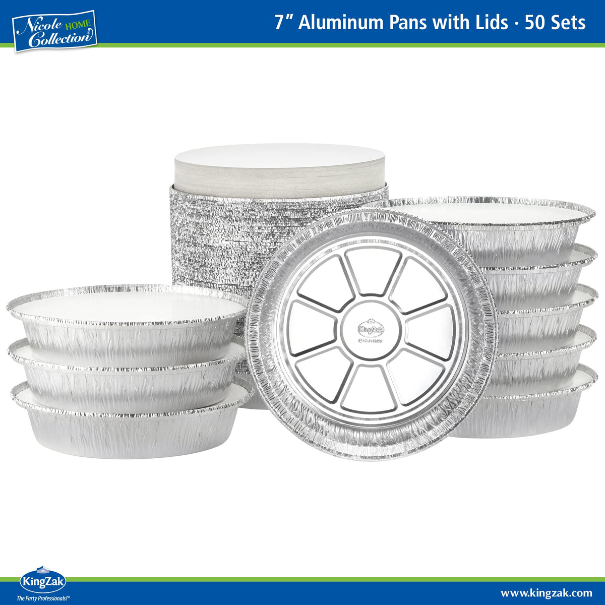 Nicole Home Collection 50-pack bulk bundles save time with ready-to-go containers.