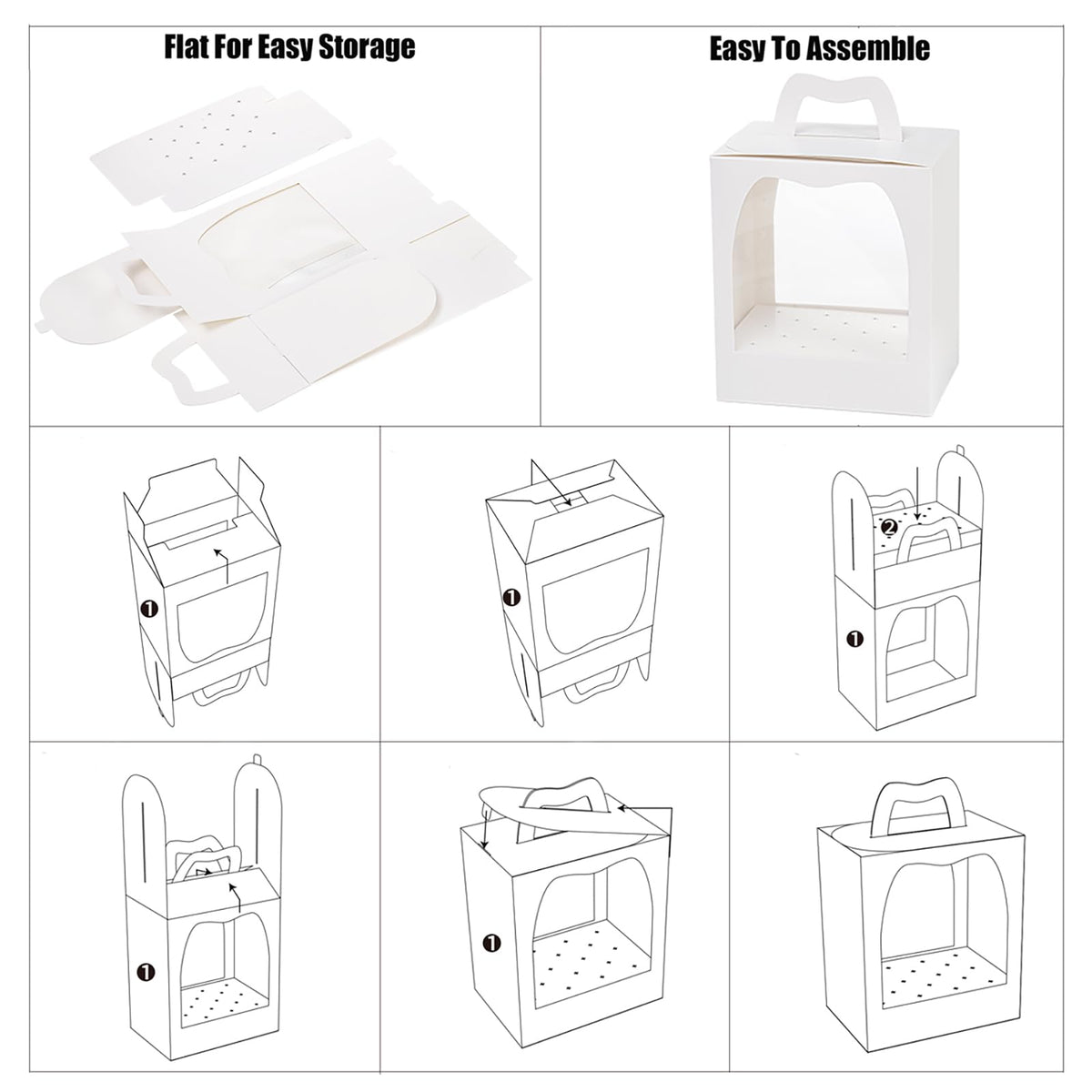 Nicunom reinforced-handle packaging enables easy venue carry