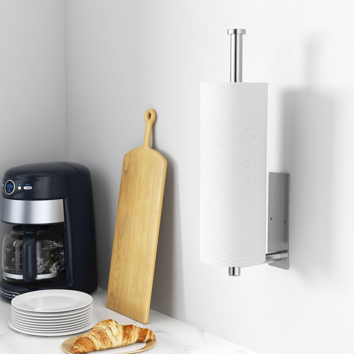 Niffgaff 2-pack towel holders offer versatile kitchen organization.