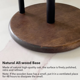 Niffgaff base with non-slip pad protecting surfaces during use