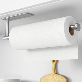 Niffgaff paper towel holder self-adhesive installation for easy kitchen mounting.