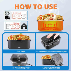 Nifogo dishwasher-safe stainless steel liner for easy cleaning