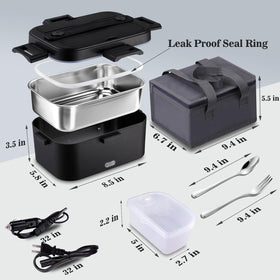 Nifogo insulated bag protecting the lunch box during travel