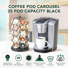 Nifty K Cup Holder keeps your countertop organized and neat.