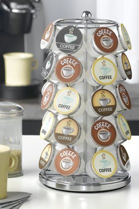 Nifty Solutions K Cup Holder ideal for home, dorm, or office coffee bars.
