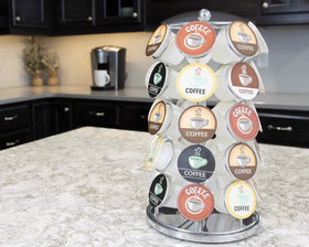 Nifty Solutions K Cup Holder vertical pod display for quick flavor choices.
