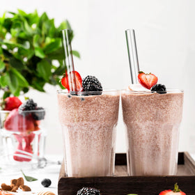 NiHome angled-tip straw designed for easy sipping without tilting your cup.