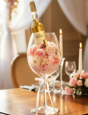NiHome 4-5inch-mouth design enhances aroma and easy pouring during toasts.