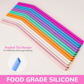 NiHome adjustable-length straw with marks lets you trim to fit your cup