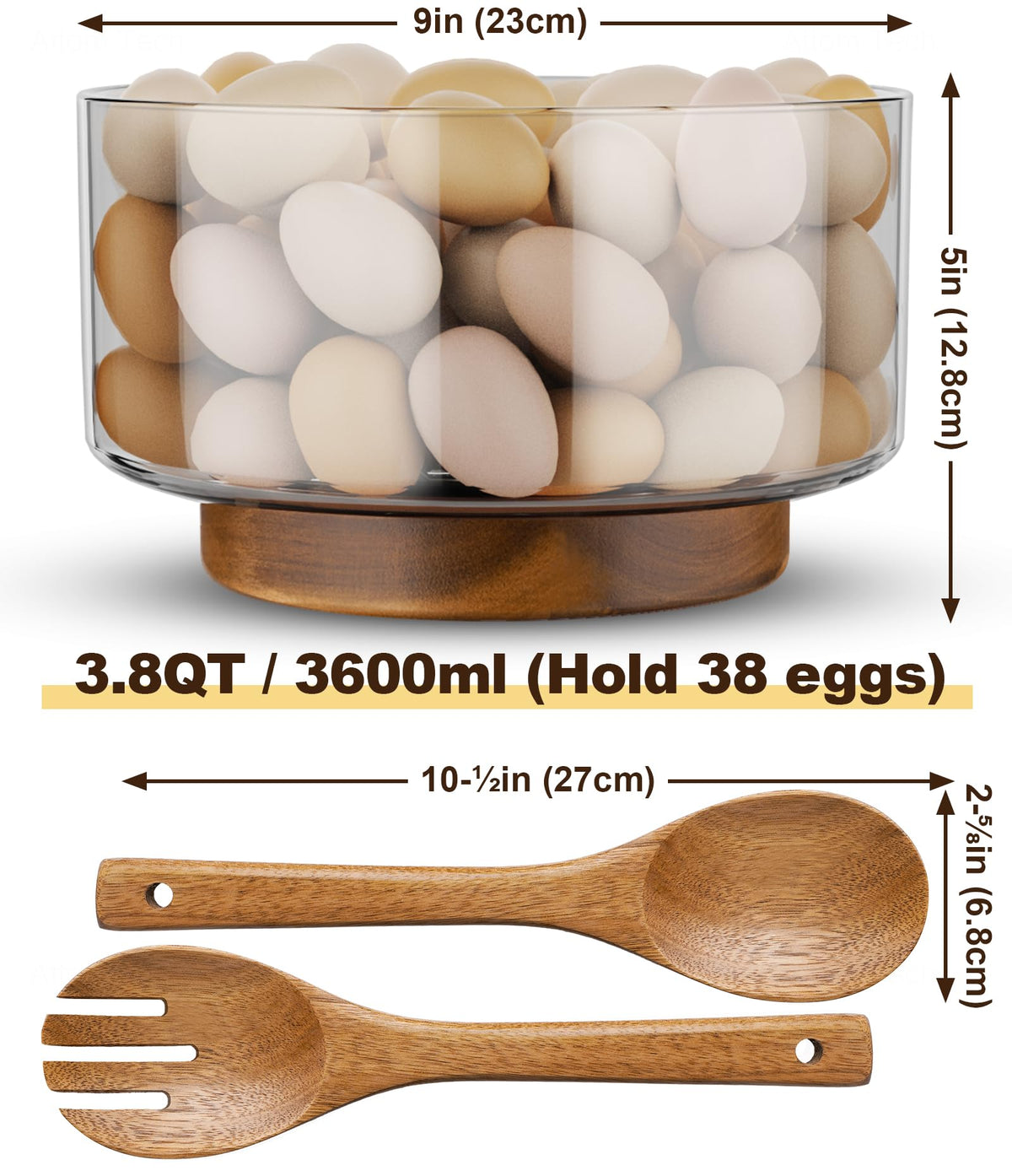 Daily dining and gatherings made easier with NiHome serving bowl.