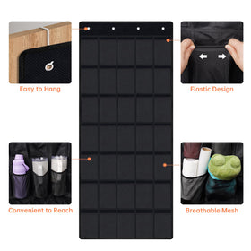 NiHome hanging organizer on cabinet door for vertical storage