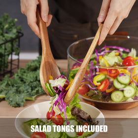 Large-capacity NiHome bowl ideal for family meals and gatherings.