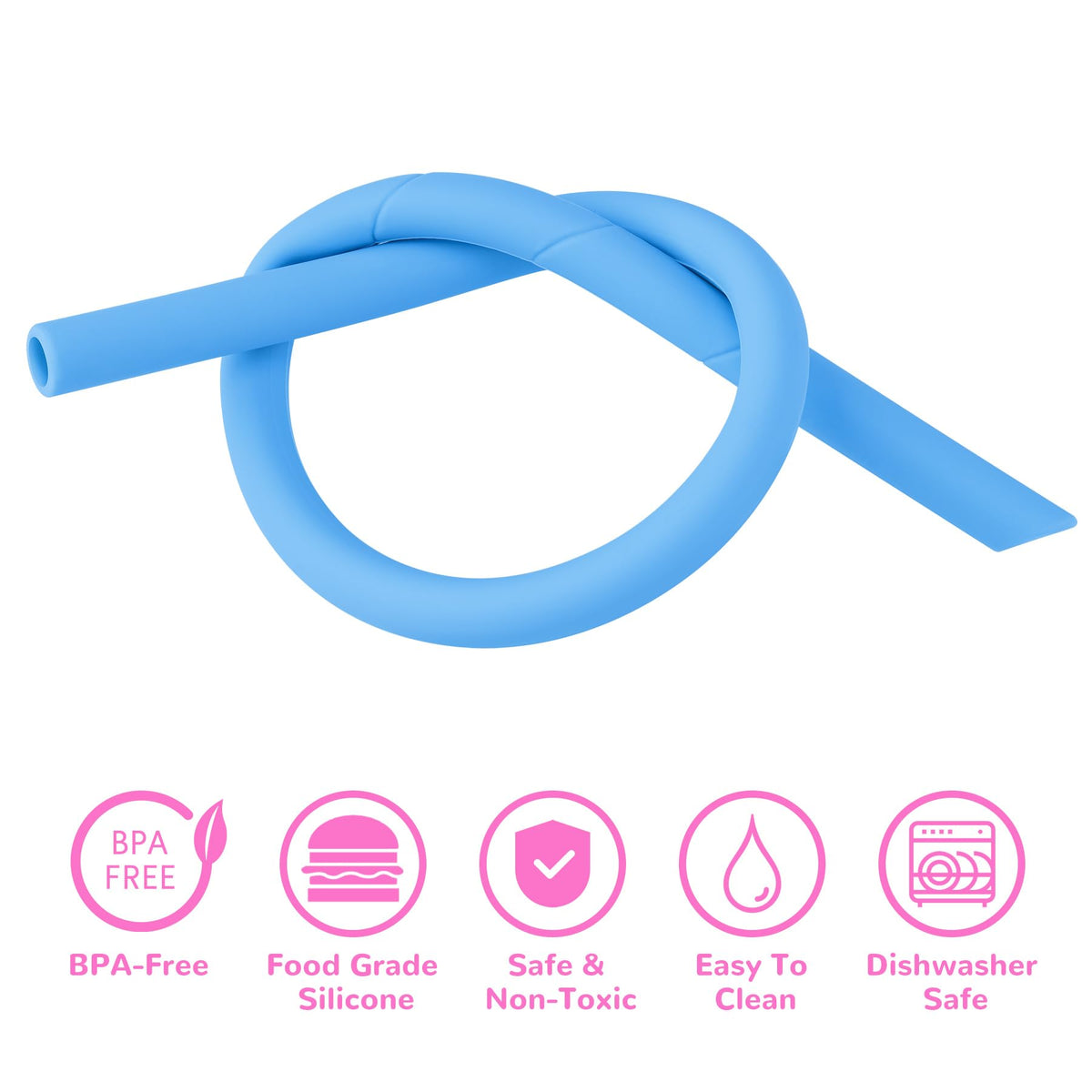 NiHome rainbow color set helps identify drinks and adds style