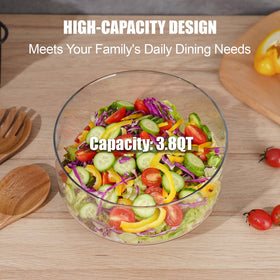 NiHome included salad tongs for easy portioning at meals.