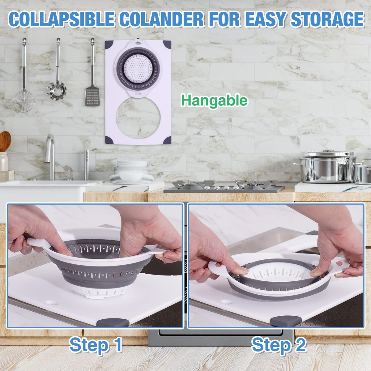 NiHome 11x17 cutting board sized for versatile slicing and prep