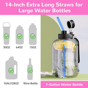 NiHome soft silicone straw is gentle on teeth during sips