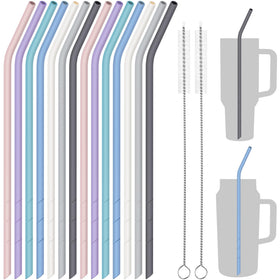 NiHome Stanley 40oz straw in macaron colors for vibrant, safe sipping