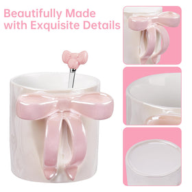 NiHome starry glow ceramic mug with electroplated finish.