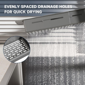 NiHome durable ABS construction resists moisture and wear