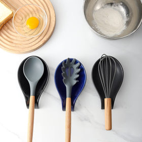 Nihow spoon rest shows dishwasher-safe convenience for easy cleanup.