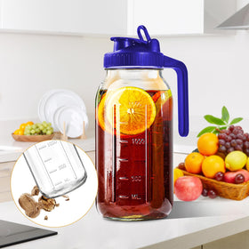 NIJIALGEXPY cold brew pitcher perfect for fridge or picnic use.