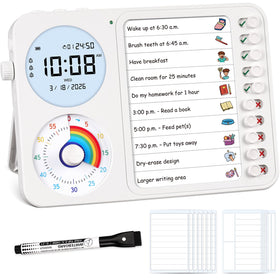 Nikafly 3-in-1 visual timer for clear time awareness during tasks.