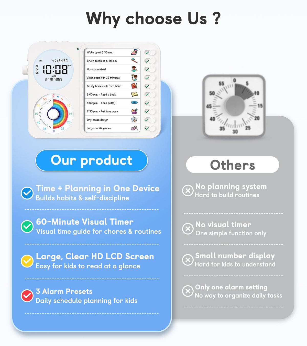 Nikafly back-to-school timer makes transitions smoother.