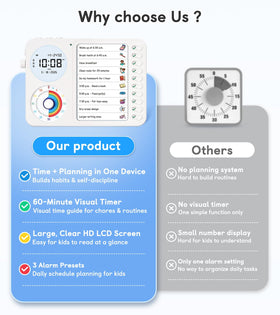 Nikafly back-to-school timer makes transitions smoother.
