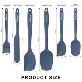 NileHome heat-resistant spatula up to 446°F for high-heat cooking.