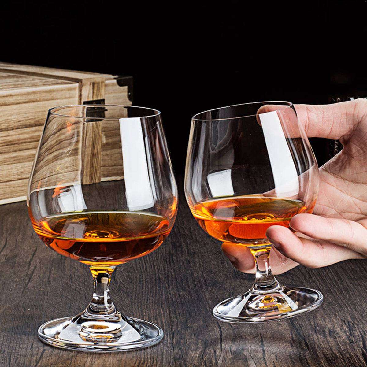 ninesung bar and restaurant setup featuring sturdy, classic glassware.