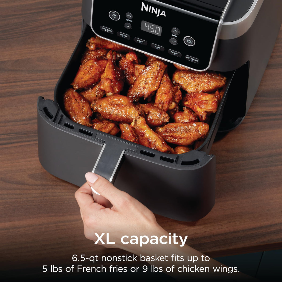 Ninja AF181 recipe guide and cooking charts included