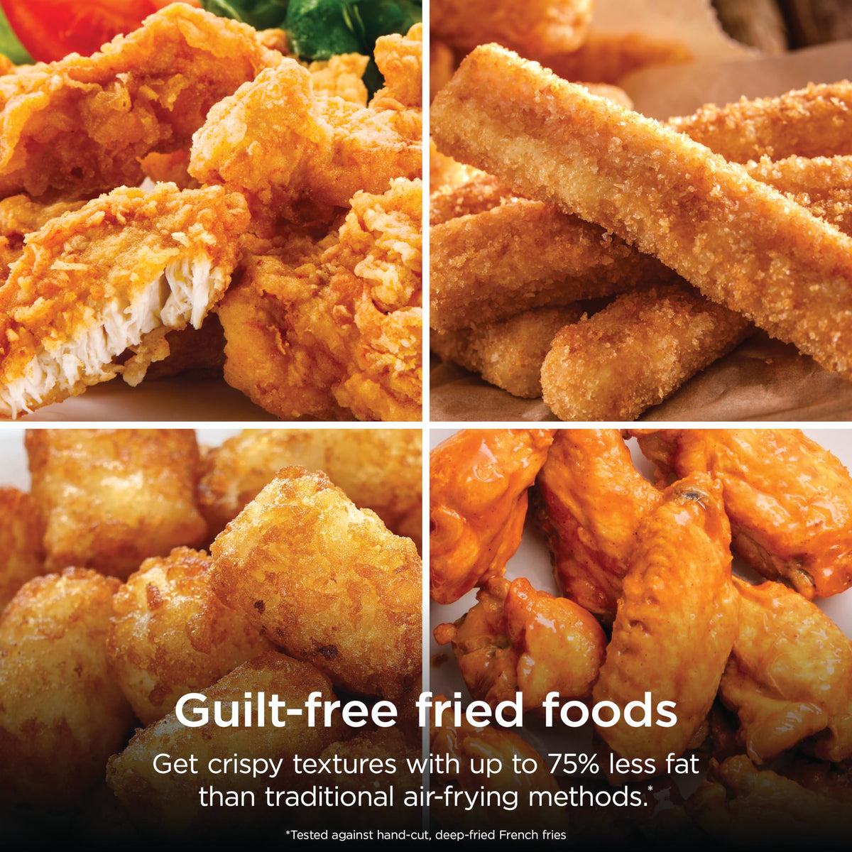 Ninja Air Fryer easy cleanup thanks to nonstick basket and plate.