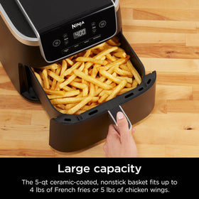Ninja Air Fryer Pro control panel showing simple four‑in‑one options