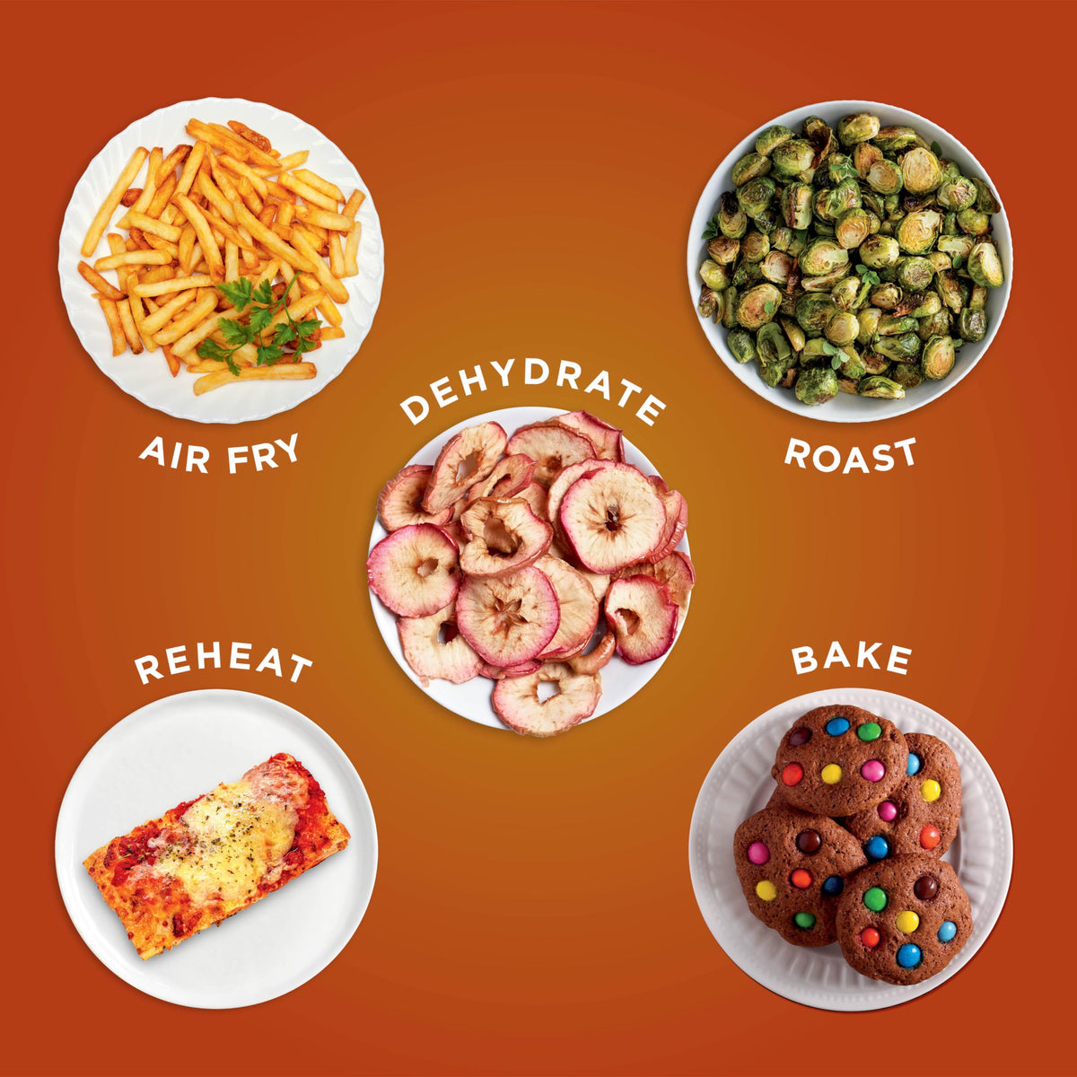 Ninja Air Fryer 4 lbs capacity fries or wings for family meals.
