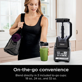 Ninja BL642 spout lids for leak-free portable beverages