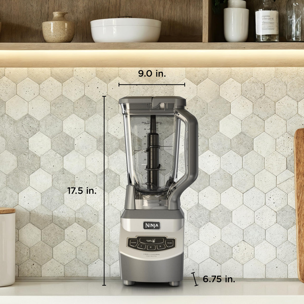 Ninja BL660 pro extractor blades enhance blending performance.