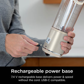 Vessel and lid are BPA-free and dishwasher safe for simple cleanup